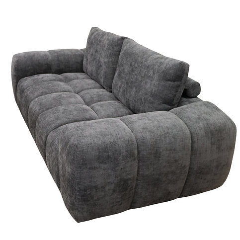 Sophia 3 Seat Sofa Lounge - A21 Charcoal
