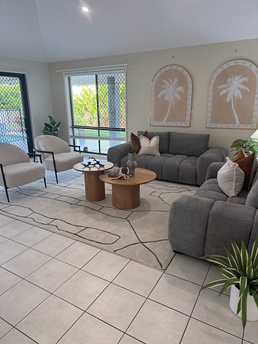 Sophia 3 Seat Sofa Lounge - Mid Grey