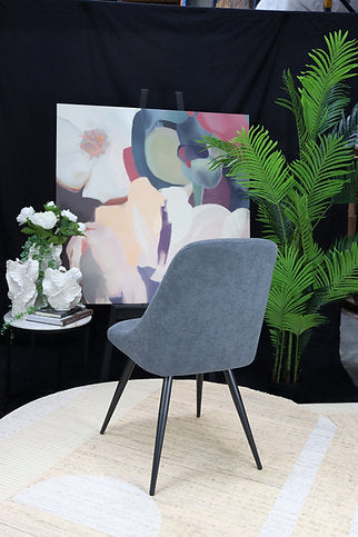 Georgia Dining Chair - Charcoal