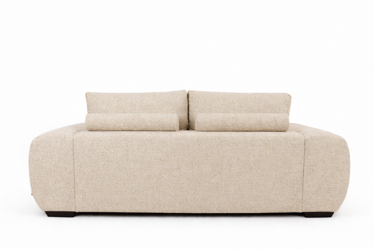 Sophia - 3 Seat Oatmeal Sofa Lounge - Dust 130