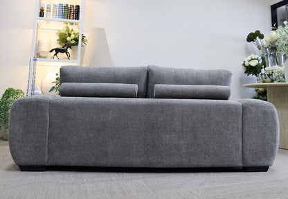 Sophia 3 Seat Sofa Lounge - Mid Grey