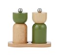 Eta 3pc Wood S&P Set 15x7.5x12cm Olive
