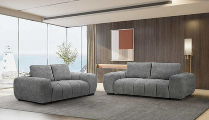 Sophia 3 Seat Sofa Lounge - Mid Grey