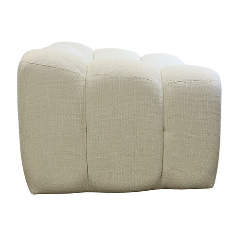 Oversized Annabelle Armchair Single Sofa Lounge - Cloud