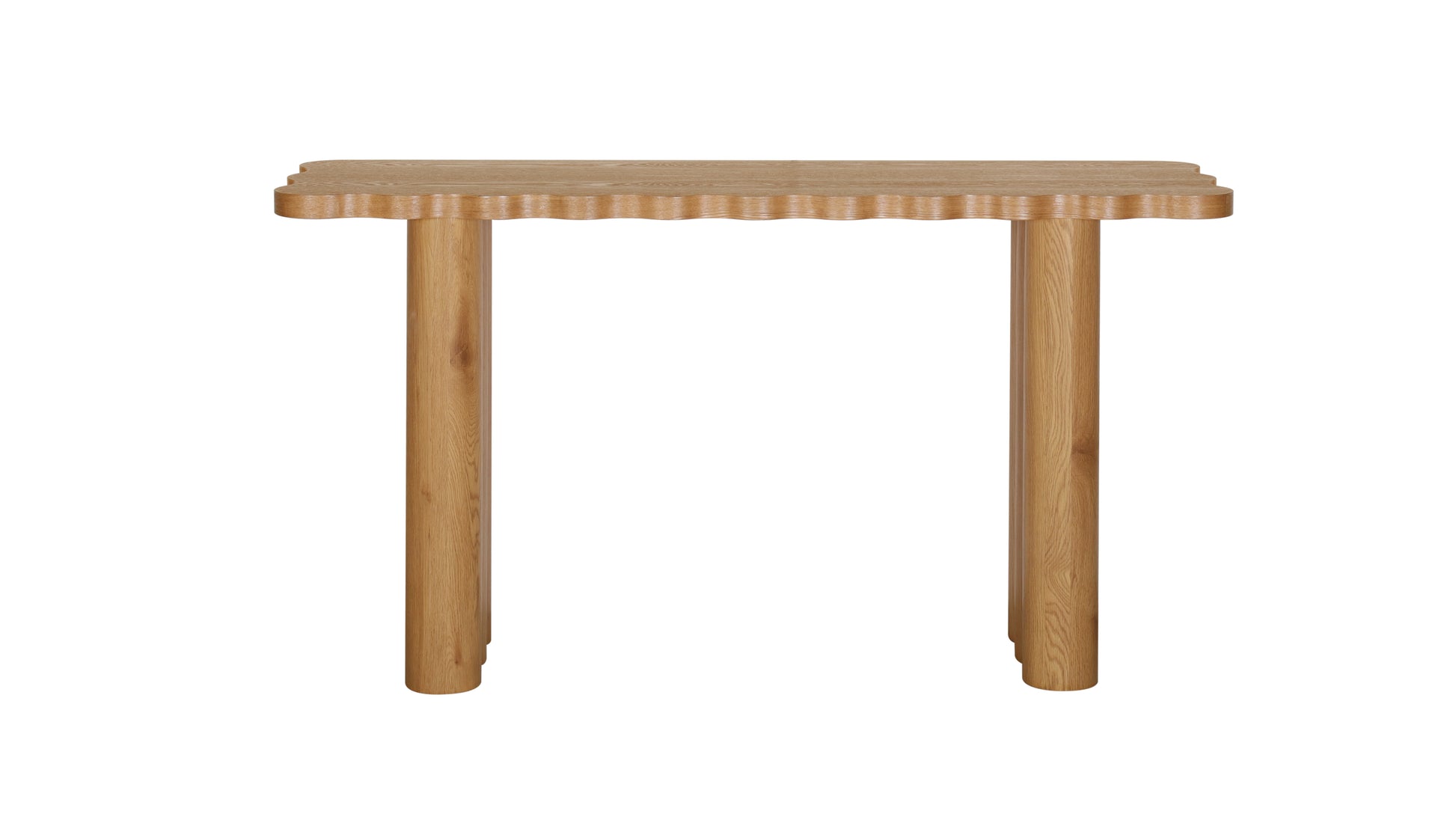 Wave Collection - Timber Accent Table - Oak - Arriving Christmas Break image 5